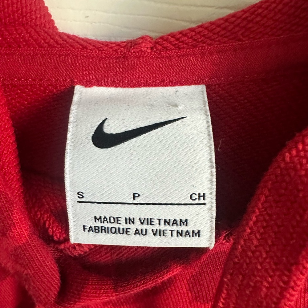Nike Red Boxy Polo Sweatshirt - Picture 3 of 3